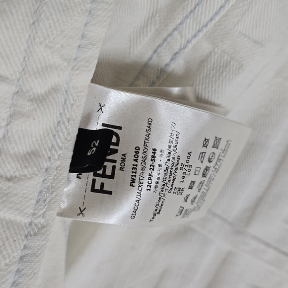 Mark jacobs × fendi 2 pieces jean jacket set - Picture 15 of 16